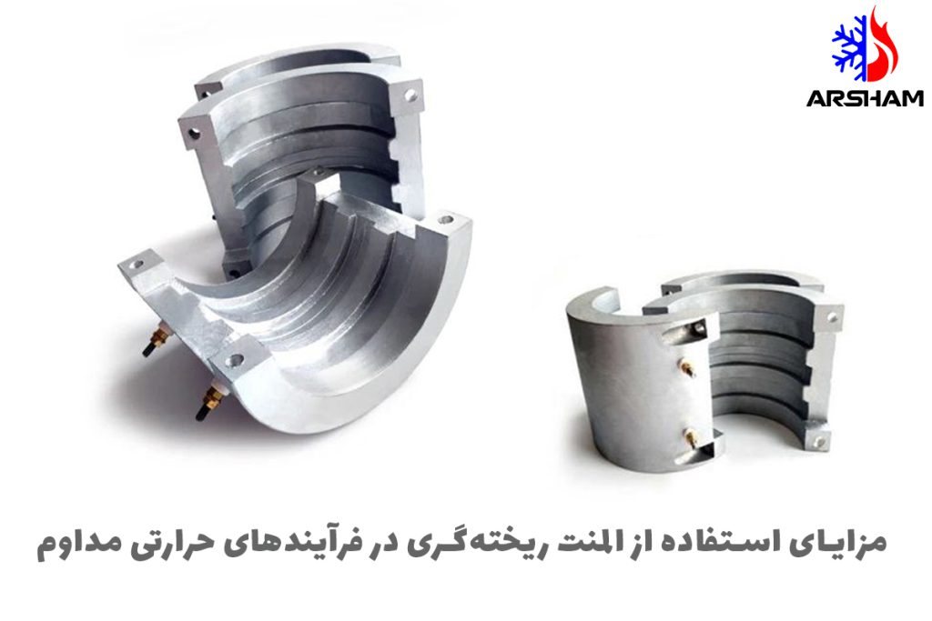 مزایای استفاده از المنت ریخته‌گری در فرآیندهای حرارتی مداوم