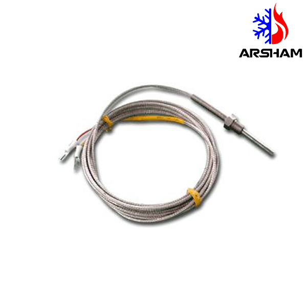 ترموکوپل تایپ Rسیمی دومتری قطر6طول10 سانت رزوه M10